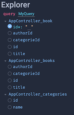 Books GraphQL Schema